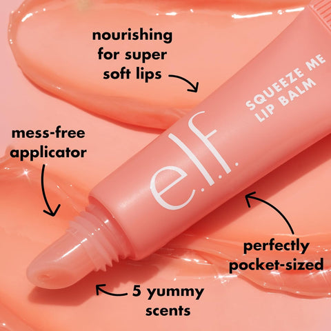 e.l.f. Squeeze Me Lip Balm, Moisturizing Lip Balm